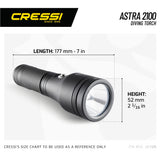 Cressi Astra 2100 Torch