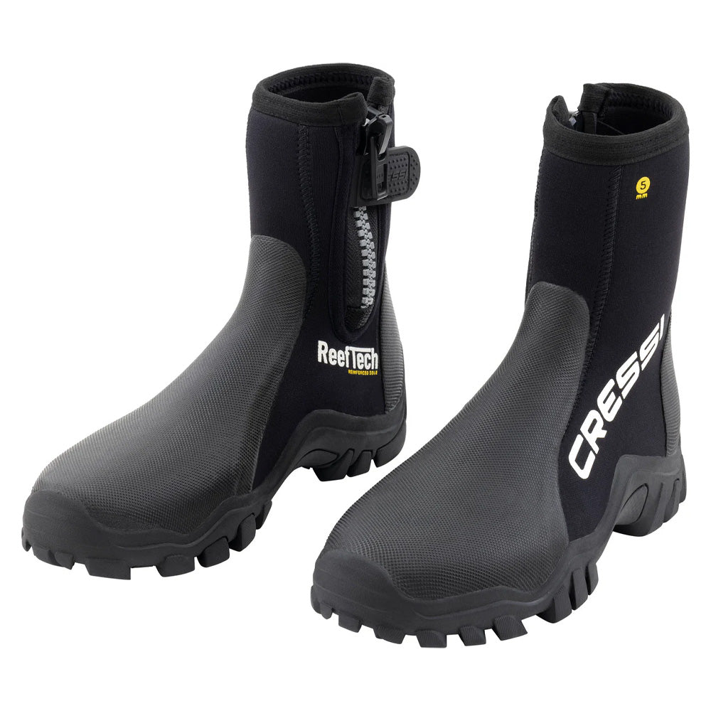 Cressi Reeftech Rs 5mm Boots - Black