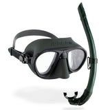 Cressi Calibro + Corsica Snorkel Combo - Green