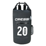 Cressi 20L Dry Zip Bag - Black