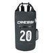 Cressi 20L Dry Zip Bag - Black