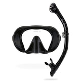 Cressi Musa + Scilla Snorkel Combo - Black