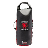 Cressi Octopus Dry Backpack - Black / Red