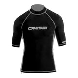 Cressi Men's Short Sleeve Rashguard - Blue / White