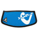 Cressi Simply Neo Mask Strap Cover - Blue / White