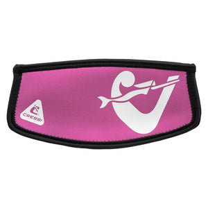 Cressi Simply Neo Mask Strap Cover - Pink / White