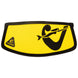 Cressi Simply Neo Mask Strap Cover - Yellow / Black