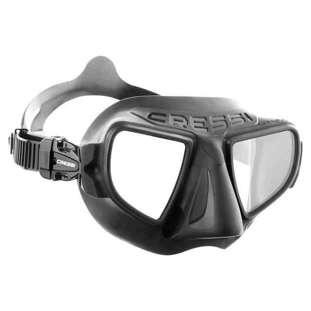 Cressi Atom Mask - Blue Metal / Black