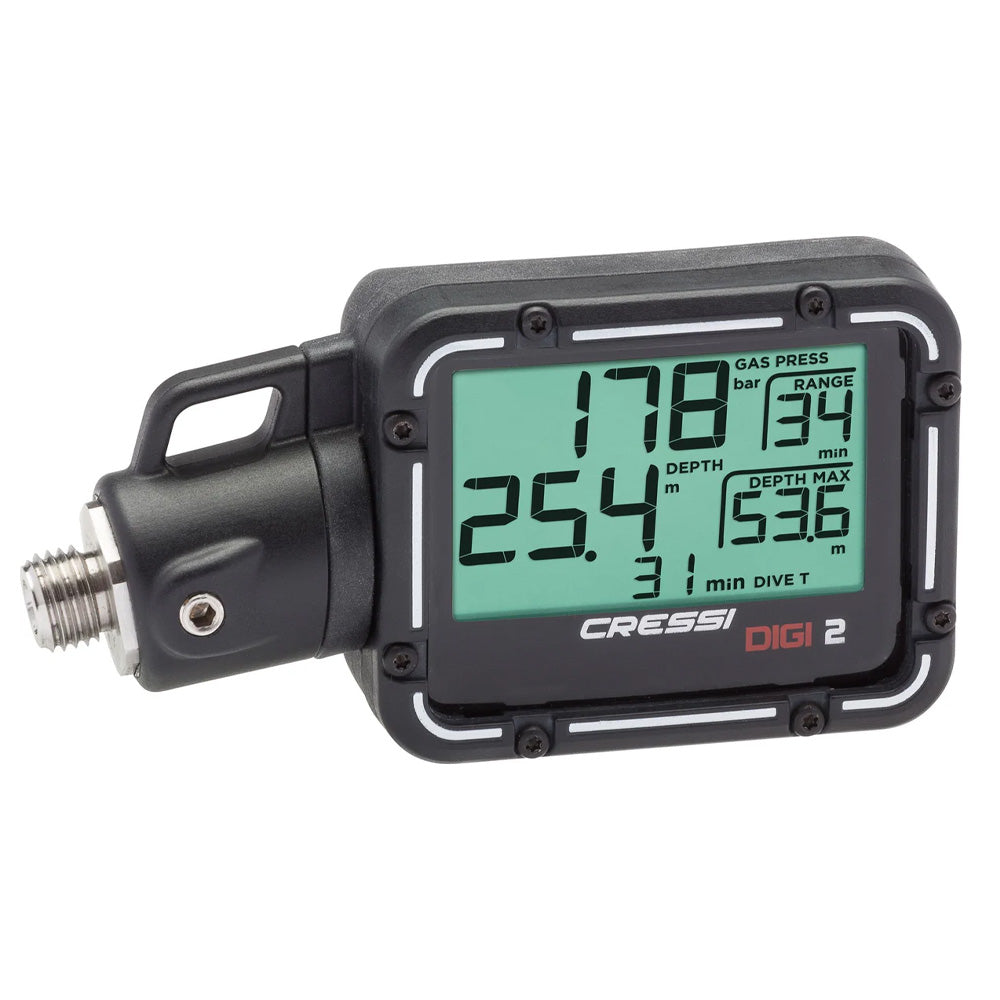Cressi DIGI2 Digital Console - Black