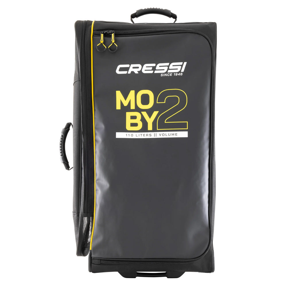 Cressi Moby 2 Trolley Bag - Black / Yellow