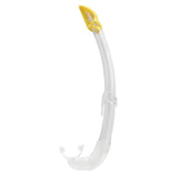 Cressi Mexico Snorkel - Clear / Yellow