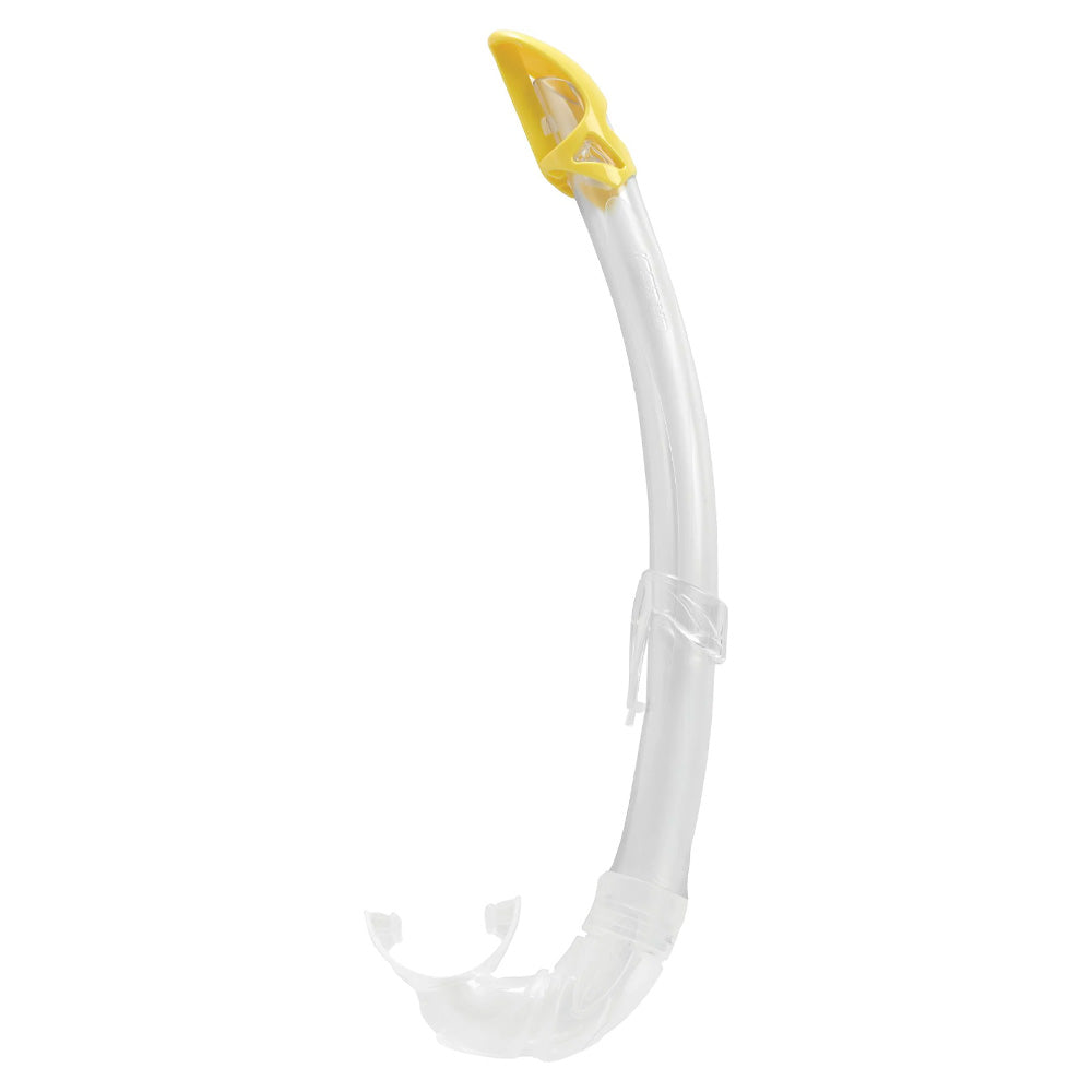 Cressi Mexico Snorkel - Clear / Yellow
