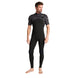 C-Skins NuWave Session Lite 2:2 Mens CZ Short Arm - Black/Meteor