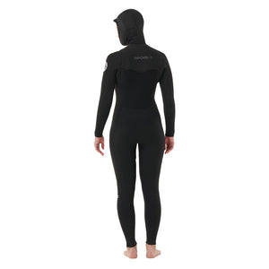 Ripcurl Dawn Patrol 6/4 Chest Zip Wetsuit Hooded Womens