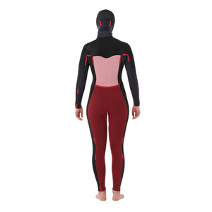 Ripcurl Dawn Patrol 6/4 Chest Zip Wetsuit Hooded Womens
