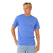 Ripcurl Fade Out Icon Tee Mens - Blue Haze