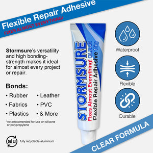 Stormsure Flexible Repair Adhesive - 15g (Clear)