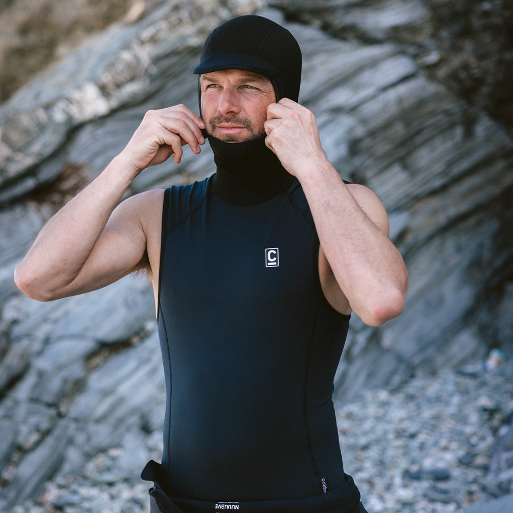 C-Skins HDi Thermal Skins Hooded Vest Mens