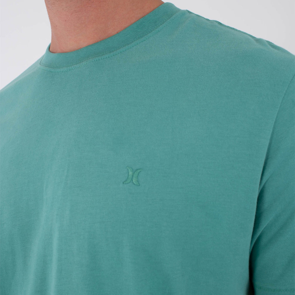 Hurley Low Tide Short Sleeve Tee Mens - Grey Teal