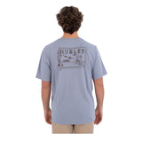 Hurley Hula Short Sleeve Tee Mens - Worker Blue