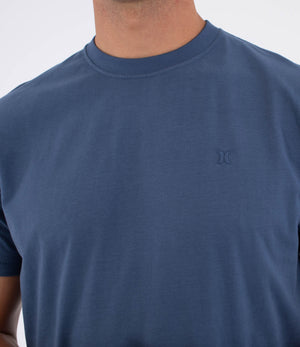 Hurley Low Tide Short Sleeve Tee Mens - Grey Teal