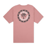 Hurley Palm Short Sleeve Tee Mens - Phantom Rose