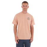 Hurley Printing Press Evy SS Tee Mens - White