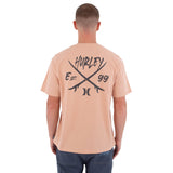 Hurley Printing Press Evy SS Tee Mens - White