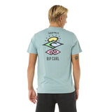 Ripcurl Search Icon Tee - Blue Lagoon