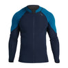 NRS Hydroskin 0.5 Jacket Mens - Navy/Mykonos