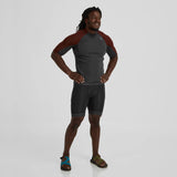 NRS Hydroskin Shorts Mens - Black/Graphite