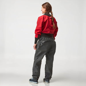 NRS Crux Dry Suit Womens - Pomegranate