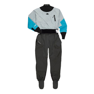 NRS Crux Dry Suit Womens - Pomegranate