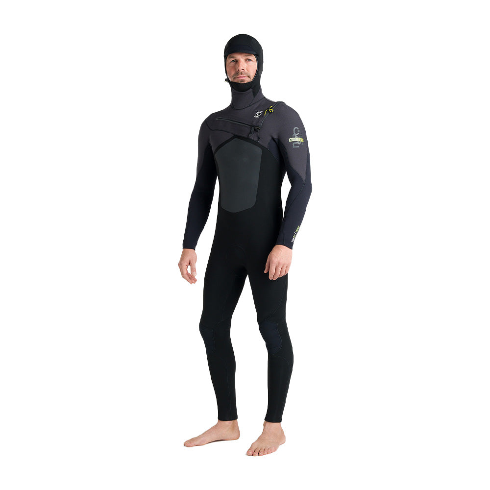 C-Skins NuWave ReWired 5/4mm Hooded CZ Wetsuit Mens
