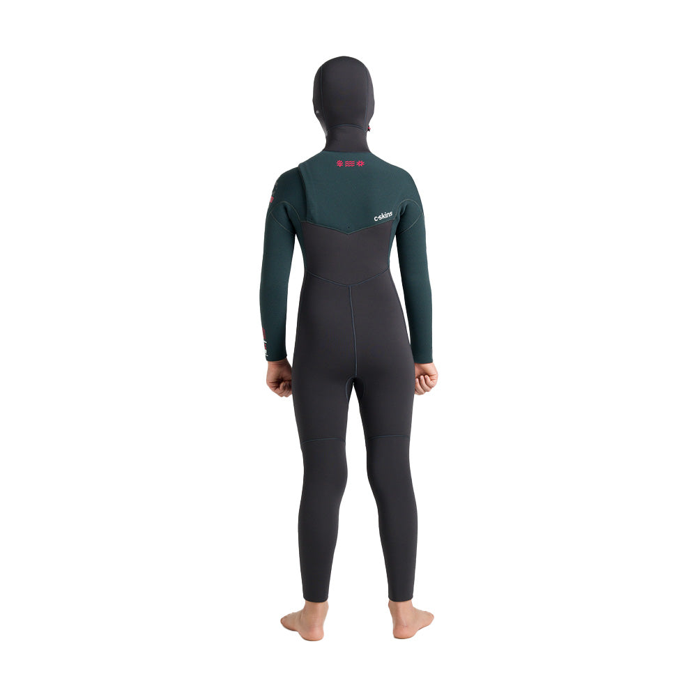 C-Skins Nuwave Session 5/4mm GBS CZ Hooded Wetsuit Junior