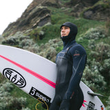 C-Skins NuWave Wired 5:4 Mens LQS Hooded Steamer