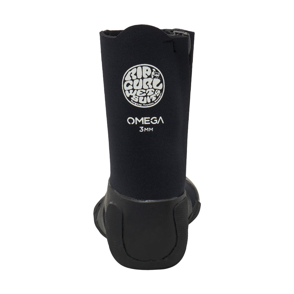 Rip Curl 3mm Omega Round Toe Wetsuit Boots with Zip