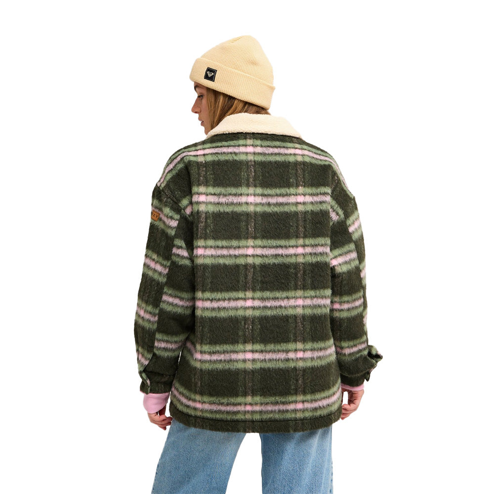 Roxy Passage Of Time Shirt-Style Coat Womens