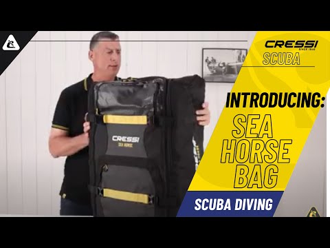 Cressi Sea Horse Voyager Rolling Backpack