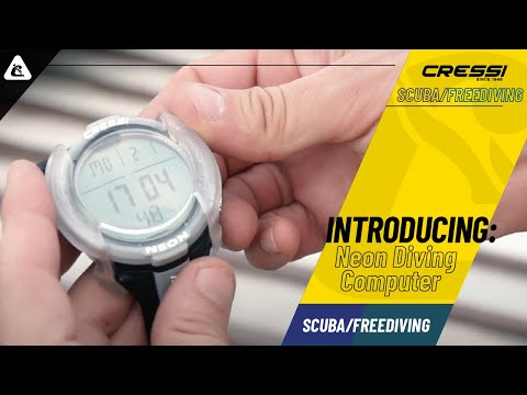 Cressi Neon Computer Watch - Blue