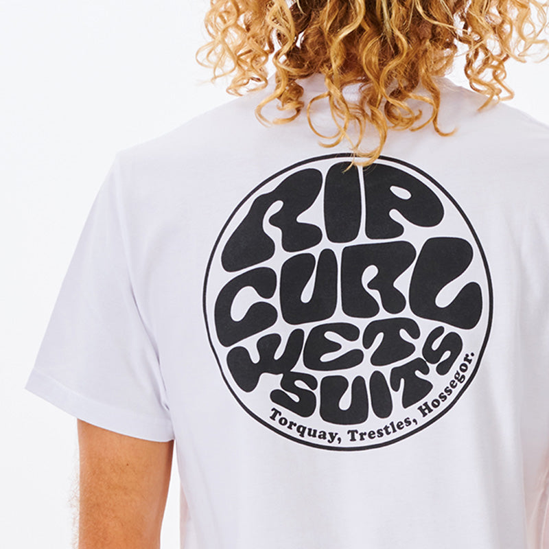 Ripcurl Wetsuit Icon Tee - White