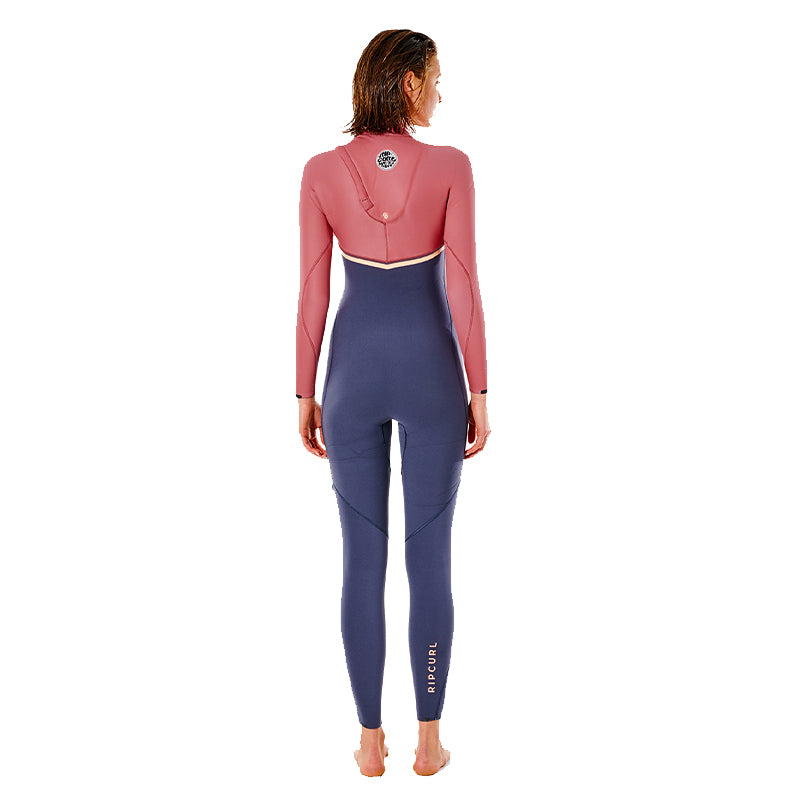 Ripcurl E Bomb 5/3mm ZF Womens - Slate Rose