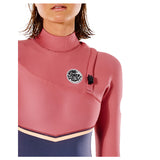 Ripcurl E Bomb 5/3mm ZF Womens - Slate Rose