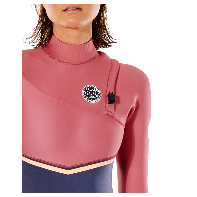Ripcurl E Bomb 5/3mm ZF Womens - Slate Rose
