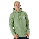 Ripcurl Wetsuit Icon Hood Fleece - Surplus Green