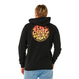 Rip Curl Wettie Passage Icon Zip Through - Black