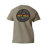 Sex Wax Tee Word Fade Orange
