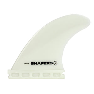 Shapers Fins Fibreflex Thruster Set (Futures Compatible) - Medium - Natural