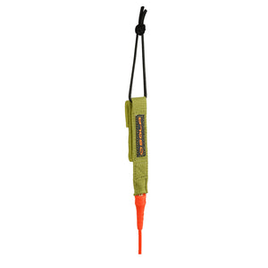 Sola Competition Surf Leash 5ft 6 - Khaki/Orange