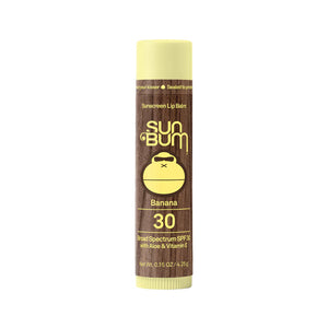 Sun Bum Original SPF 30 Sunscreen Lip Balm - Banana